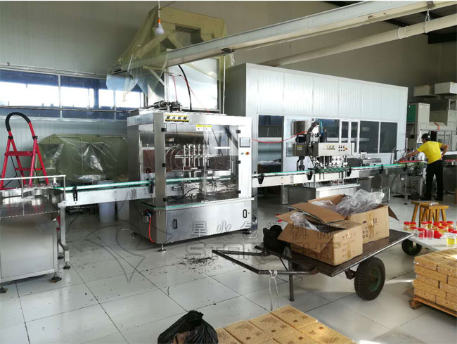 蜂蜜灌裝機生產線客戶案例