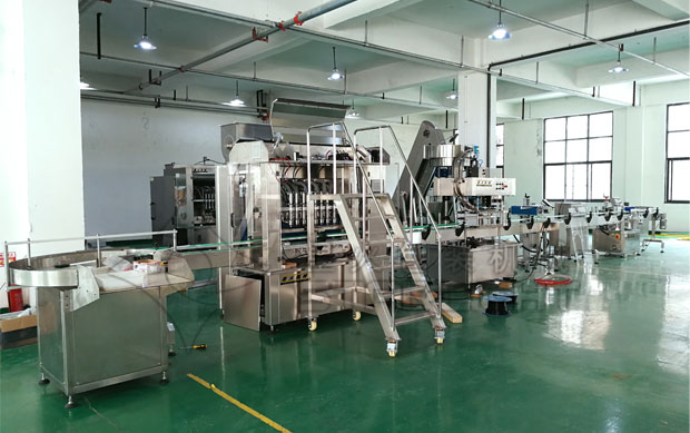 星火全自動花生醬加工生產線設備展示