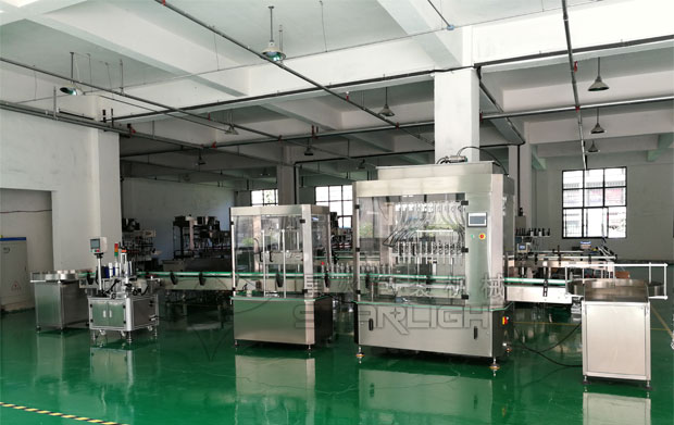 星火全自動瓶裝料酒灌裝生產線細節展示