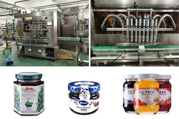 星火果醬加工灌裝機設備樣品展示