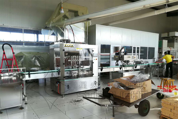 全自動果醬灌裝生產線設備