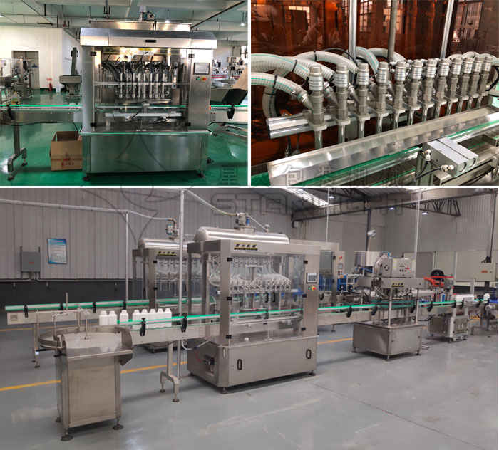 全自動蠔油灌裝機生產線設備