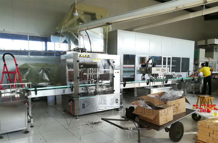 辣椒油灌裝機生產線設備