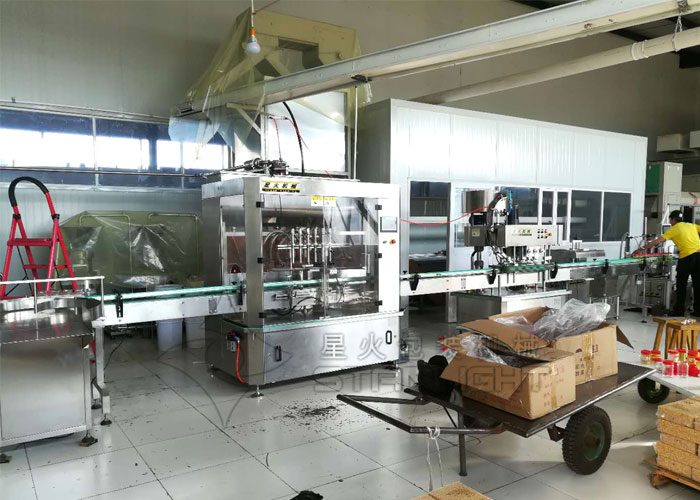 蜂蜜灌裝機生產線設備