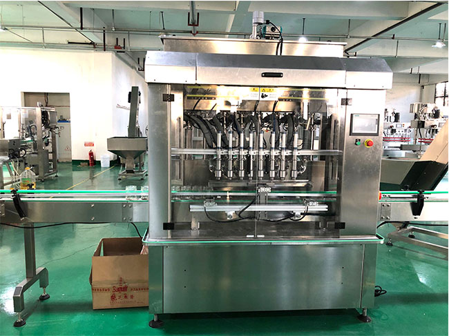 星火膏體灌裝機設(shè)備展示