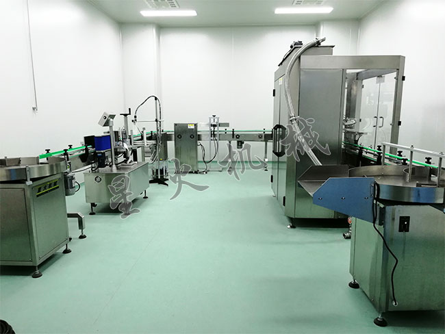 稱重式液體肥料灌裝機設備展示