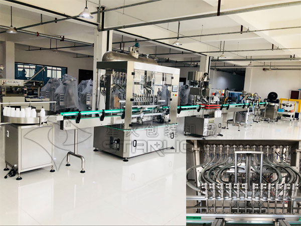 油料灌裝設備生產線