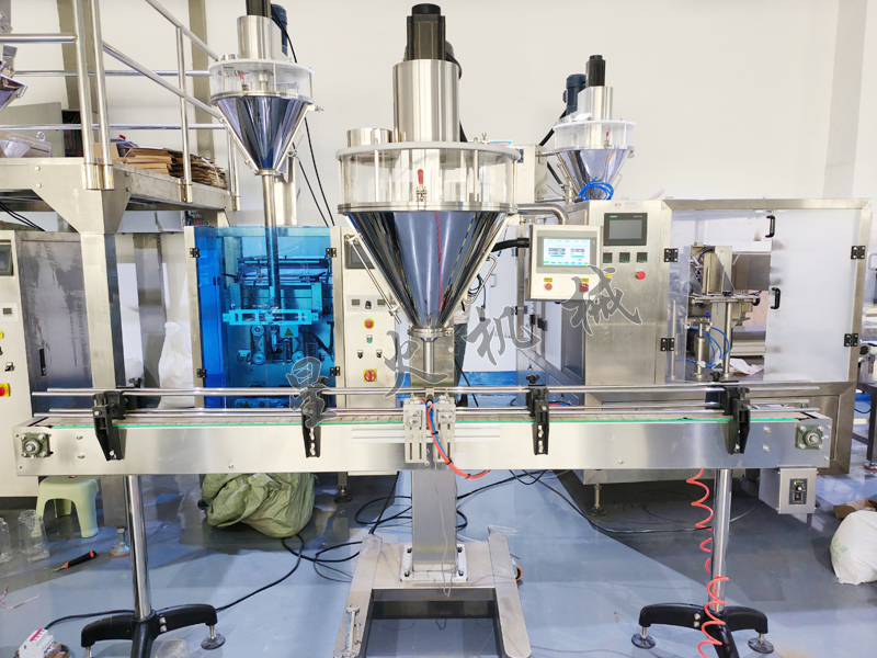 星火粉劑定量灌裝機實拍展示