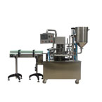 大豆醬自動(dòng)灌裝封口機(jī)