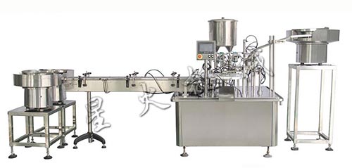 液體藥液灌裝生產線-小劑量全自動液體灌裝生產線