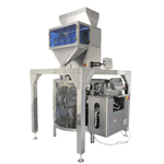 全自動顆粒包裝機-給袋式魚飼料包裝機