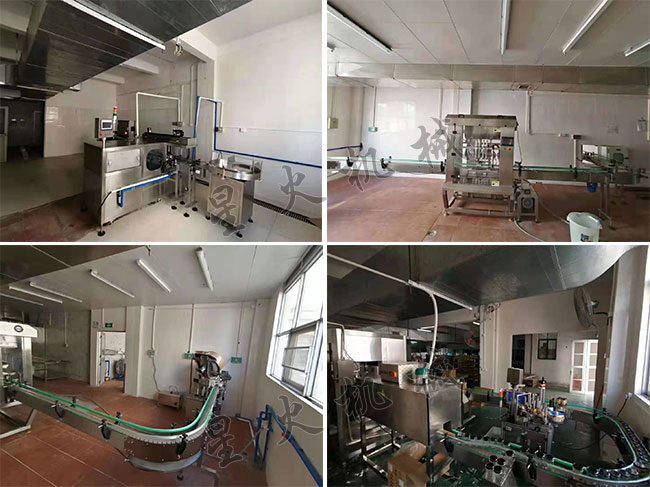 全自動(dòng)醬料灌裝機(jī)械設(shè)備案例