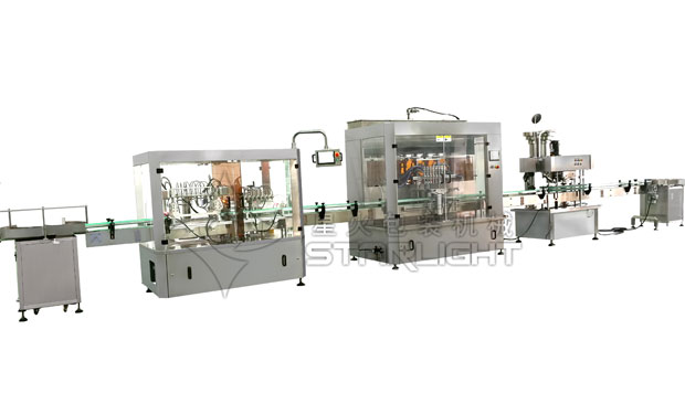 全套膏體灌裝生產流水線設備