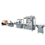 全自動液體灌裝機設備-液體食品加工灌裝流水線設備