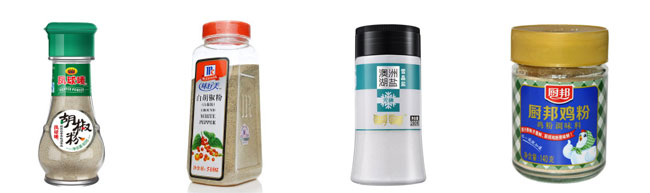 調味粉食品灌裝機設備樣品展示