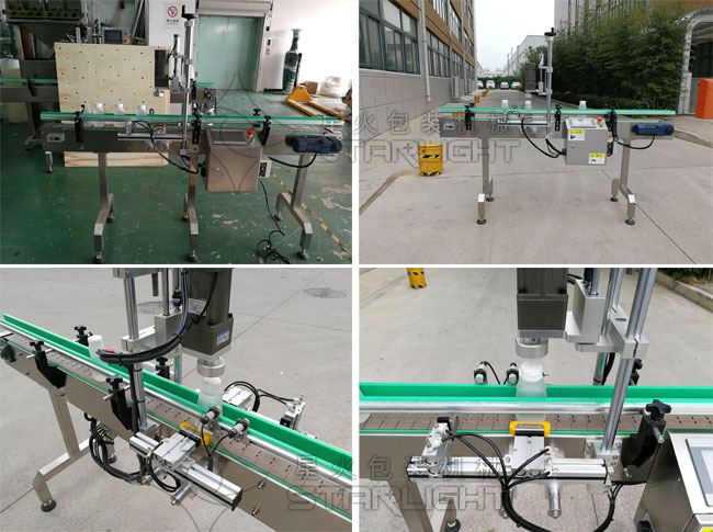 直線式全自動旋蓋機設備